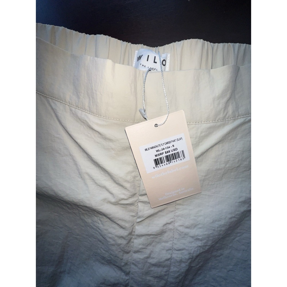 NWT Wilo The Label Parachute Cargo Pants Size S - Picture 4 of 7